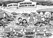 Mewaspadai Potensi Banjir dan Rob Awal 2026