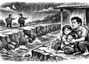 Di Antara Hujan, Retakan Tanah, dan Rasa Tak Aman Warga di Sekitar Sungai Bodri