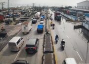 Banjir Mulai Surut, Lalu Lintas di Pantura Sayung Demak Lancar 