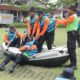 Satuan Samapta Polres Demak menggelar latihan dasar Search and Rescue (SAR) di Lapangan Wicaksana Laghawa Mapolres Demak, Rabu (21/1/2026).