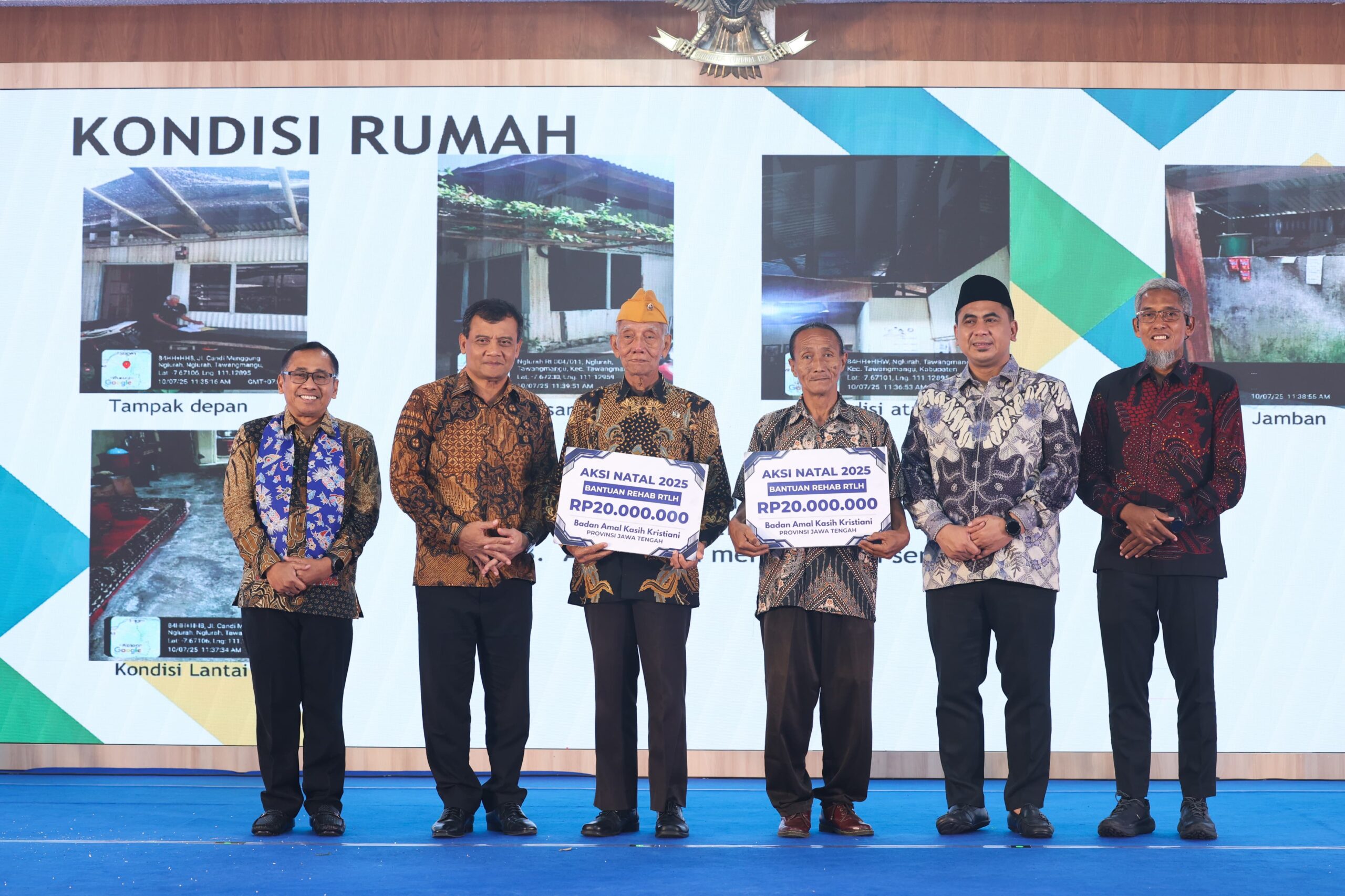 Peluncuran Bakkris dilakukan oleh Gubernur Jawa Tengah Ahmad Luthfi, Wakil Gubernur Taj Yasin Maimoen, dan Sekda Jateng Sumarno, pada acara puncak perayaan Natal 2025 dan Tahun Baru 2026 tingkat Provinsi Jawa Tengah di Gedung Gradhika Bhakti Praja.