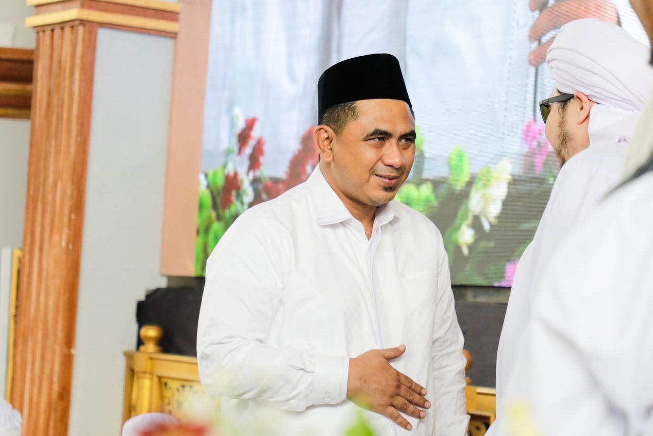 Wagub Menghadiri Peringatan Isra Mi’raj Nabi Muhammad SAW dan Haul ke 52 Alm. Almaghfurlah KH Sa’id bin KH Armua di Ponpes Attahudiyyah Syech Sa’id bin Armia Talang Tegal (Sabtu, 10/01/2026)