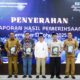 Wakil Gubernur Jawa Tengah, Taj Yasin menerima Laporan Hasil Pemeriksaan (LHP) Kinerja Ketahanan Pangan Pemprov Jateng Tahun Anggaran 2023,hingga Semester I Tahun Anggaran 2025, di Auditorium BPK Perwakilan Provinsi Jawa Tengah, Selasa, 20 Januari 2026.