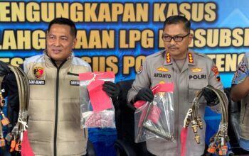 Polda Jateng Ungkap Penyalahgunaan Tabung Gas Subsidi, Empat Tersangka Diamankan