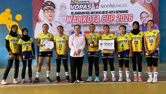 Diharapkan Menjadi Agenda Tahunan, Walikota Cup 2026 Jadi Panggung Bibit Voli Muda Kota Semarang