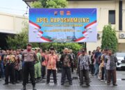 Polrestabes Semarang Gelar Apel Kaposkamling, Perkuat Sinergi Jaga Kamtibmas