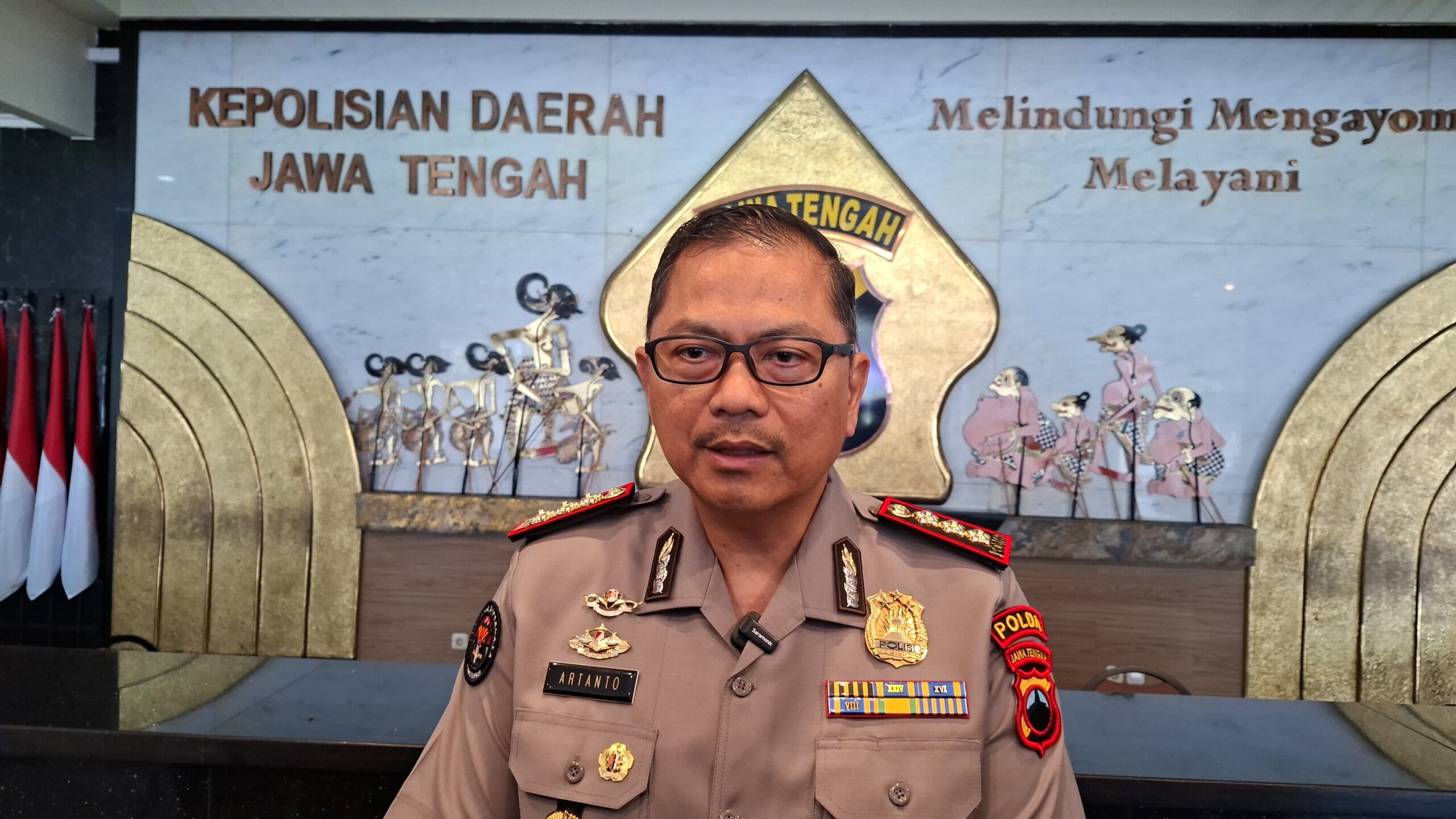 Kabid Humas Polda Jateng, Kombes Pol Artanto.