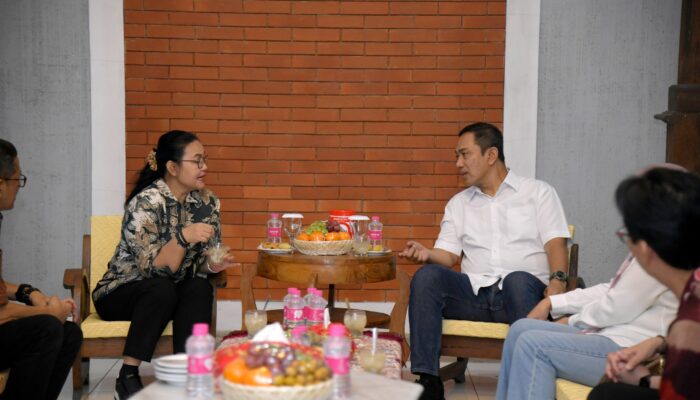 Silaturahmi ke Mantan Wali Kota, Agustina Wilujeng Tekankan Keberlanjutan Program Pembangunan