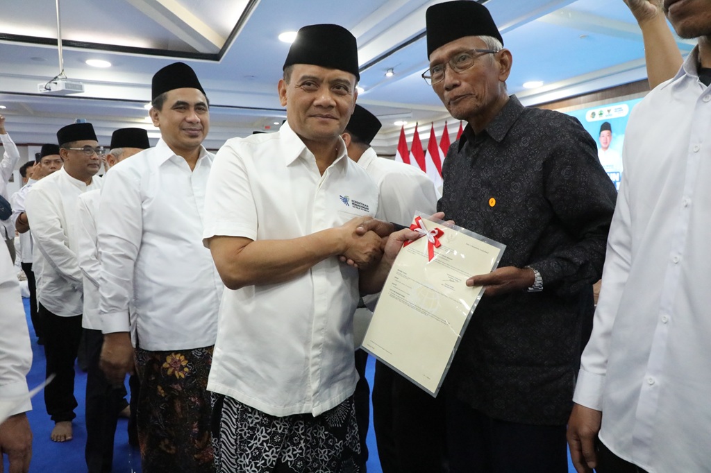 Jawa Tengah capai 73 persen sertifikasi tanah wakaf, tertinggi nasional (foto: Pemprov Jateng)
