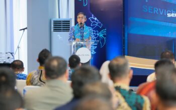 Sekda Jateng Sumarno saat Grand Opening Dealer Resmi BYD Haka Auto Semarang, Rabu 7 Juni 2026 (foto: Pemprov Jateng)