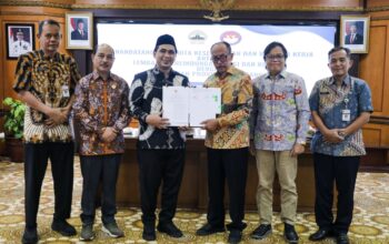 Pemprov Jateng dan LPSK menandatangani MoU perlindungan saksi dan korban, 18 Juni 2026 (foto: Pemprov Jateng)