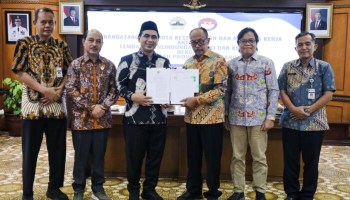 Pemprov Jateng Perkuat Perlindungan Hukum Lewat Kerja Sama LPSK