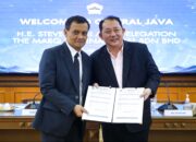 Pertemuan Gubernur Jateng Ahmad Luthfi bersama CEO The Marq International Steven Wei di Kantor Gubernur Senin 8 Juni 2026 (foto: pemprov Jateng)