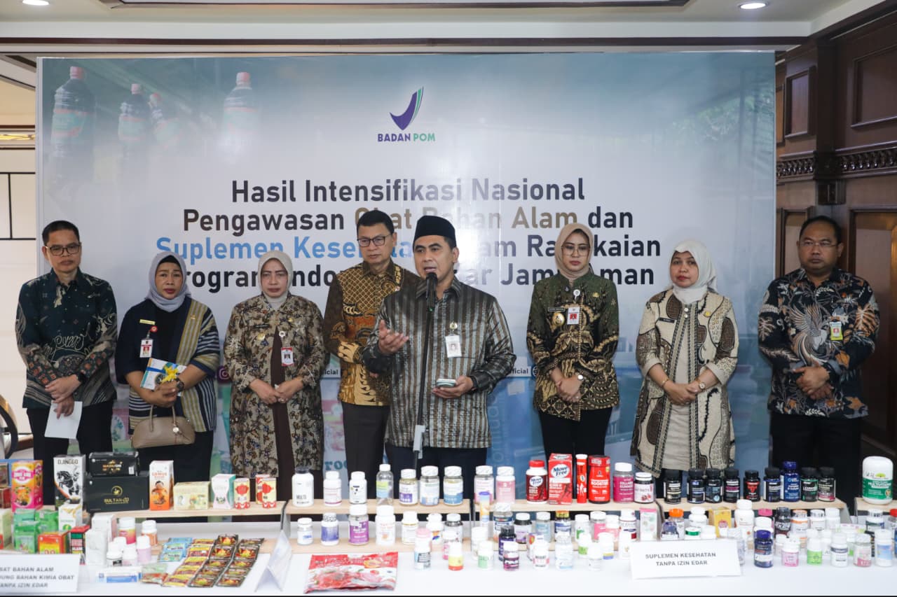 Wakil Gubernur Jateng Taj Yasin Maemoen mendukung jamu tradisional sebagai gaya hidup sehat (foto: Pemprov Jateng)