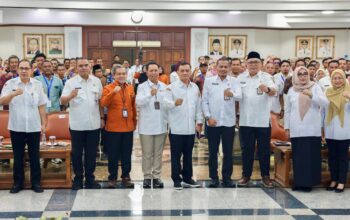 Ratusan produsen dan offtaker komoditas pangan strategis bertemu dalam Rakor TPID di Semarang, Rabu 10 Juni 2026 (foto: Pemprov Jateng)