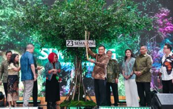 Gubernur Jateng Ahmad Luthfi meresmikan 23 Semarang Shopping Center di kawasan Pearl of Java City, Sabtu 13 Juni 2026 (foto: Pemprov Jateng)
