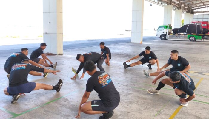 Physical Fitness Test Pastikan Kesiapan Personel Penyelamat Bandara