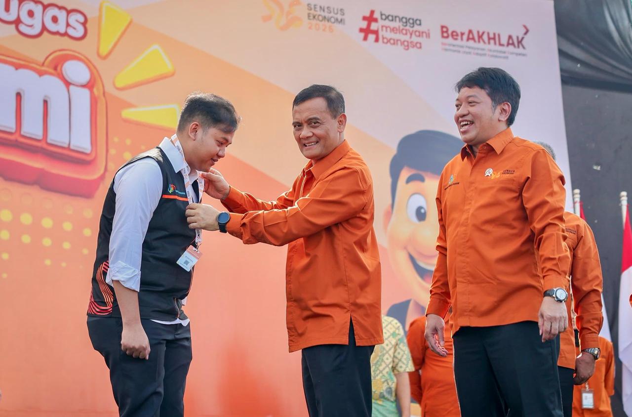 Gubernur Jateng Ahmad Luthfi saat pencanangan Sensus Ekonomi 2026 di Semarang, Kamis 18 Juni 2026 (foto: Pemprov Jateng)
