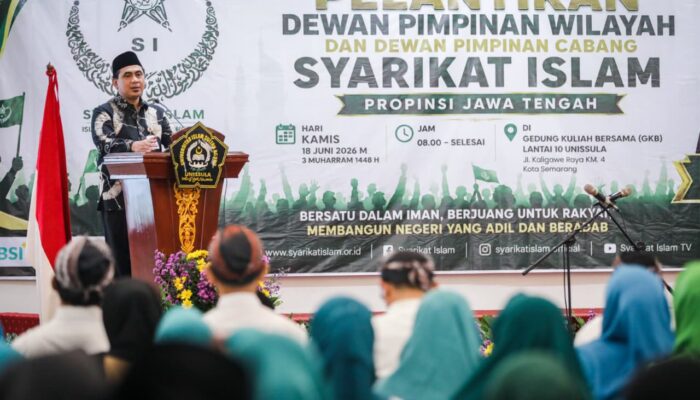 Wagub Jateng Ajak Syarikat Islam Hidupkan Semangat Ekonomi Rakyat