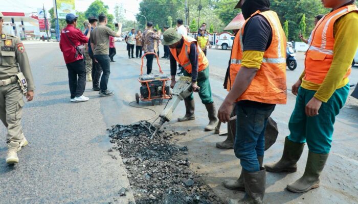 Rp38,2 Miliar Dialokasikan untuk Perbaikan Jalan Rusak di Sragen