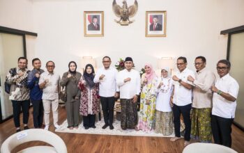 Wagub Jateng Taj Yasin Maimoen menerima kunjungan Wagub Kaltim Seno Aji, Jumat 19 Juni 2026 (foto: Pemprov Jateng)