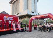 Peserta Jasirah Heritage Cycling 2026 dilepas dari KPw BI Jateng 20 Juni 2026 (foto: Pemprov Jateng)