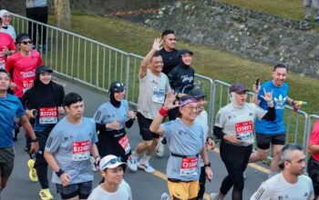 Ribuan pelari memadati kawasan Candi Prambanan dalam ajang marathon, 21 Juni 2026 (foto: Pemprov Jateng)