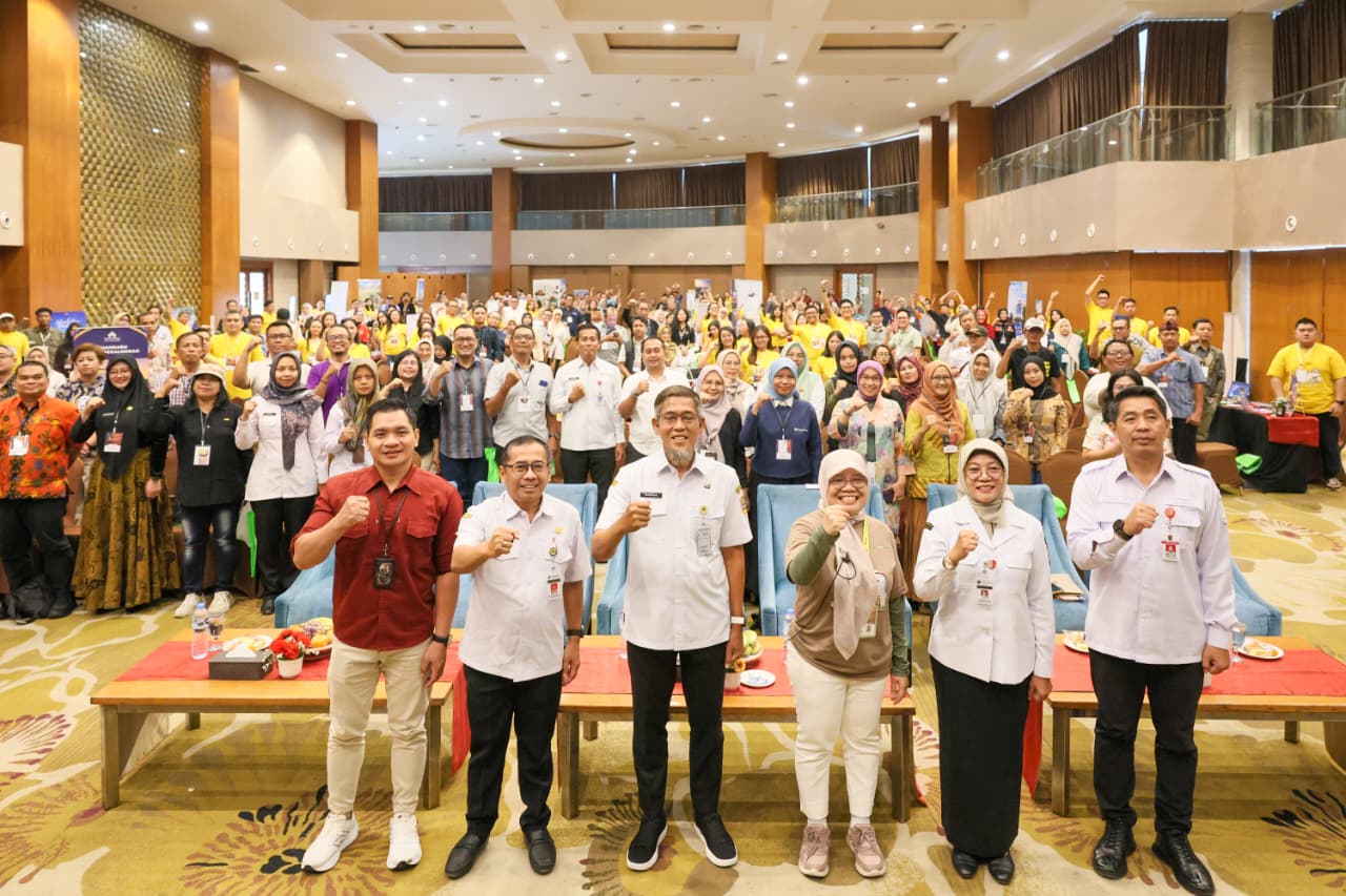 Sekda Jateng Sumarno dalam Semarang Business Matching 2026 yang digelar di Hotel MG Setos Semarang, Rabu 24 Juni 2026 (foto: Pemprov Jateng)