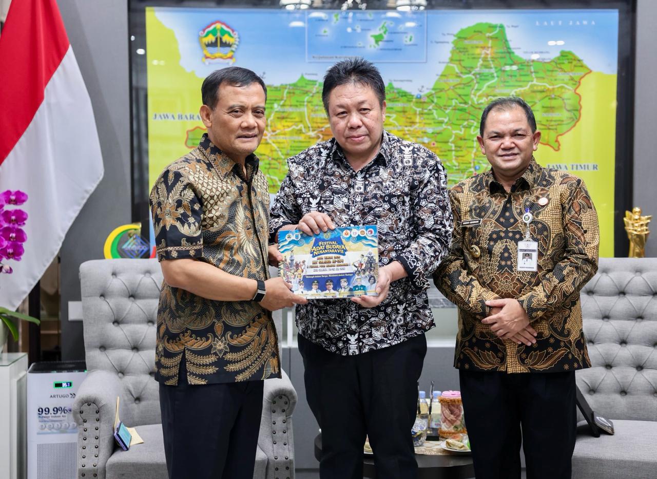 Audiensi panitia FABN ke-7 bersama Gubernur Jateng Ahmad Luthfi di Kantor Gubernur (foto: Pemprov Jateng)