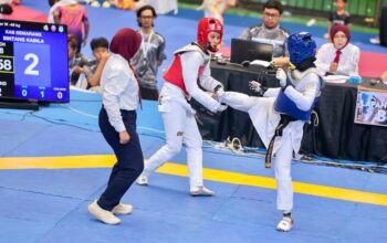 Gubernur Jateng Cup Taekwondo Open Tournament 2026 di GOR Jatidiri Semarang (foto: Pemprov Jateng)