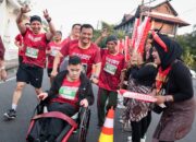 Soekarno Run 2026: Gubernur Jateng Berlari Dorong Kursi Roda Putranya, Simbol Inklusivitas di Ruang Publik