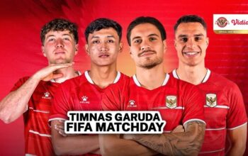 Link live streaming Timnas Indonesia (foto: Vidio)