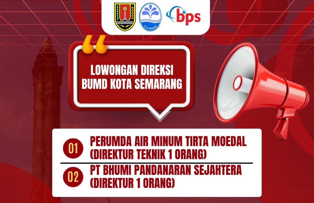 Lowongan direktur BUMD di Kota Semarang (foto: Pemkot Semarang)