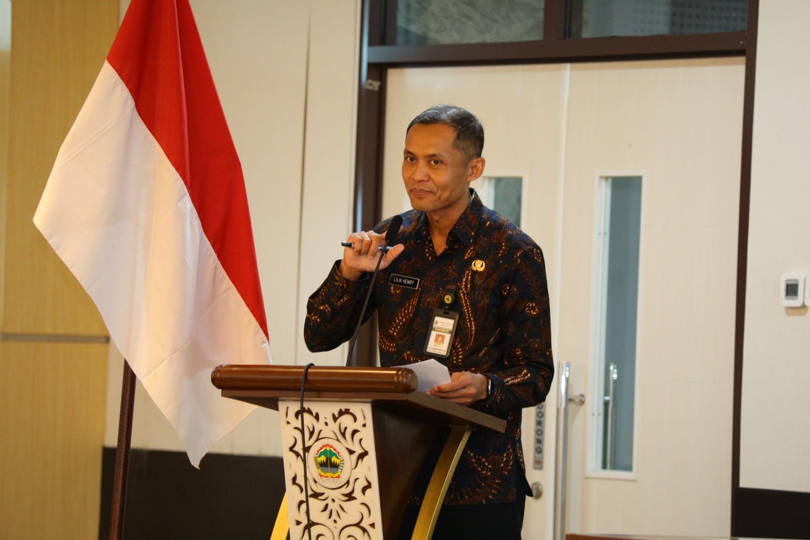 Kepala Diskomdigi Jateng, Lilik Henry Ristanto (foto: Pemprov Jateng)