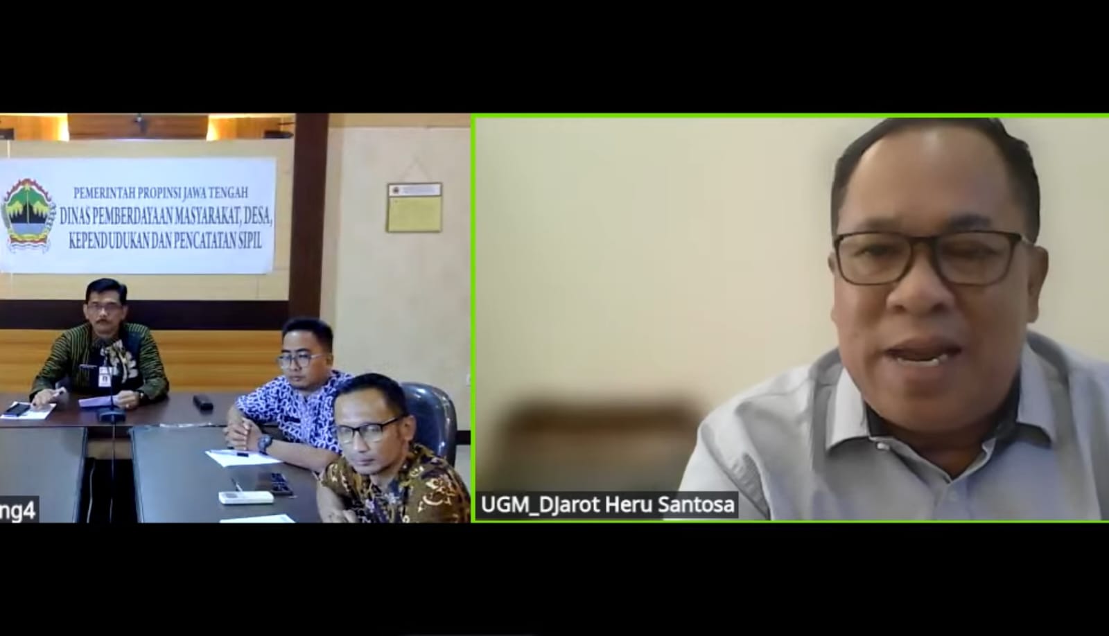 Pemprov Jateng kerjasama dengan UGM lewat KKN (foto: Pemprov Jateng)