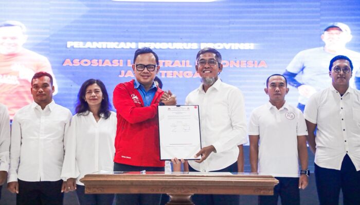 Sekda Jateng Sumarno Dilantik Jadi Ketua ALTI Jateng, Targetkan Kalender Event Trail Run