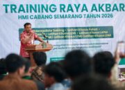 Buka Training Raya HMI, Gubernur Ahmad Luthfi Minta Mahasiswa Sampaikan Kritik Sesuai Koridor Hukum