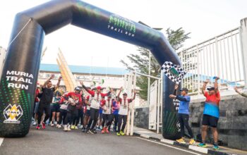 ekda Jateng Sumarno membuka Road to Muria Trail Run 2026 di Stadion Jatidiri Semarang, 4 Juli 2026 (foto: Pemprov Jateng)