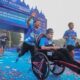 Gubernur Jateng Ahmad Luthfi ikut berlari dalam Rupiah Borobudur Playon 2026 di Magelang, Minggu 5 Juli 2026 (foto: Pemprov Jateng)