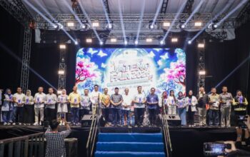 Wakil Gubernur Jateng Taj Yasin Maimoen menutup Jateng Fair 2026 di PRPP Semarang Minggu 5 Juli 2026 (foto: Pemprov Jateng)