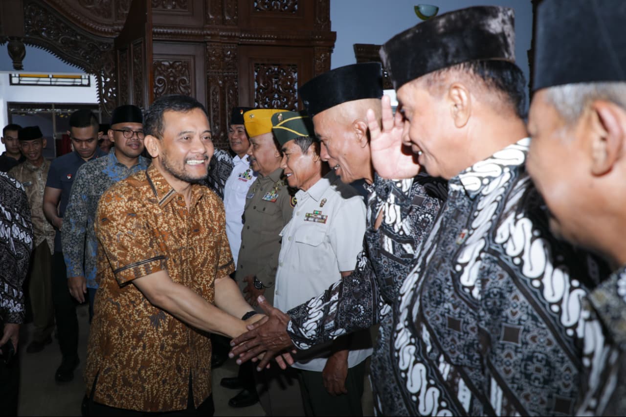 Gubernur Jateng Ahmad Luthfi saat menghadiri HUT ke-27 PP Polri Cabang Batang, Sabtu 11 Juli 2026 (foto: Pemprov Jateng)