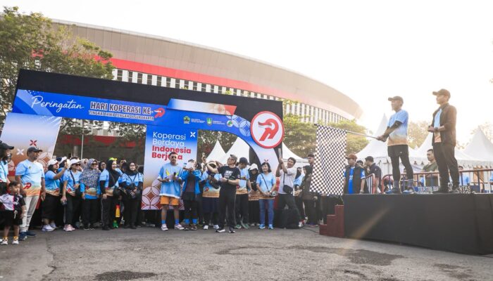 Hari Koperasi ke-79 Jateng, Ribuan Peserta Ikuti Runwalk UMKM