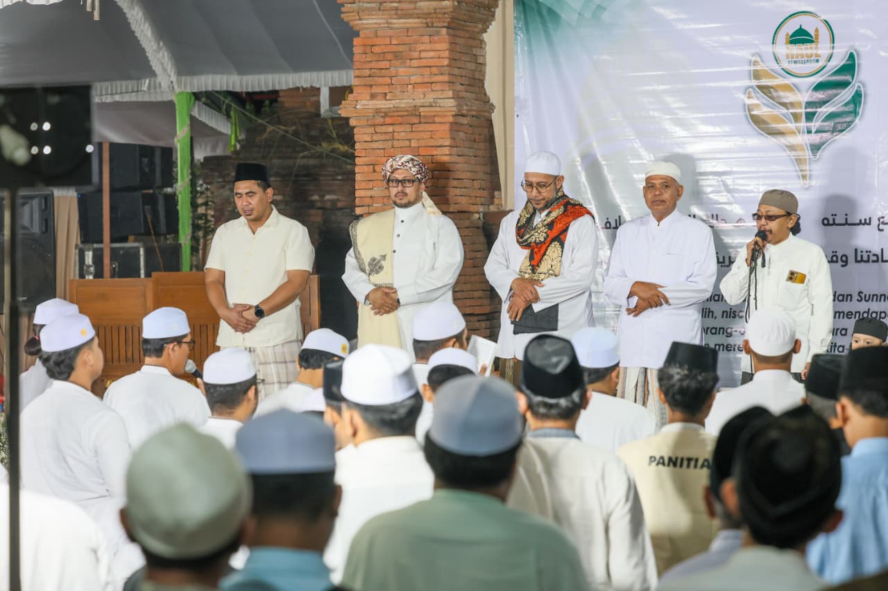 Wakil Gubernur Jateng Taj Yasin Maimoen hadir dalam Haul Akbar Al Marom Minggu 12 Juli 2026 (foto: Pemprov Jateng)