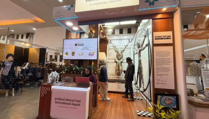 UMK Binaan Bandara Ahmad Yani Semarang Ikut Pameran Kerajinan INACRAFT 2026