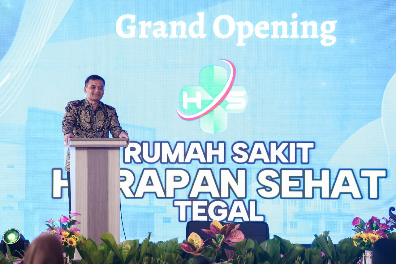Gubernur Jateng Ahmad Luthfi meresmikan RS Harapan Sehat Kota Tegal, 21 Juli 2026 (foto: Pemprov Jateng)