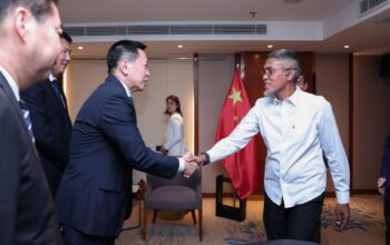 Sekda Jateng Sumarno dan Wakil Gubernur Fujian Zhao Zenglian 22 Juli 2026 (foto: Pemprov Jateng)