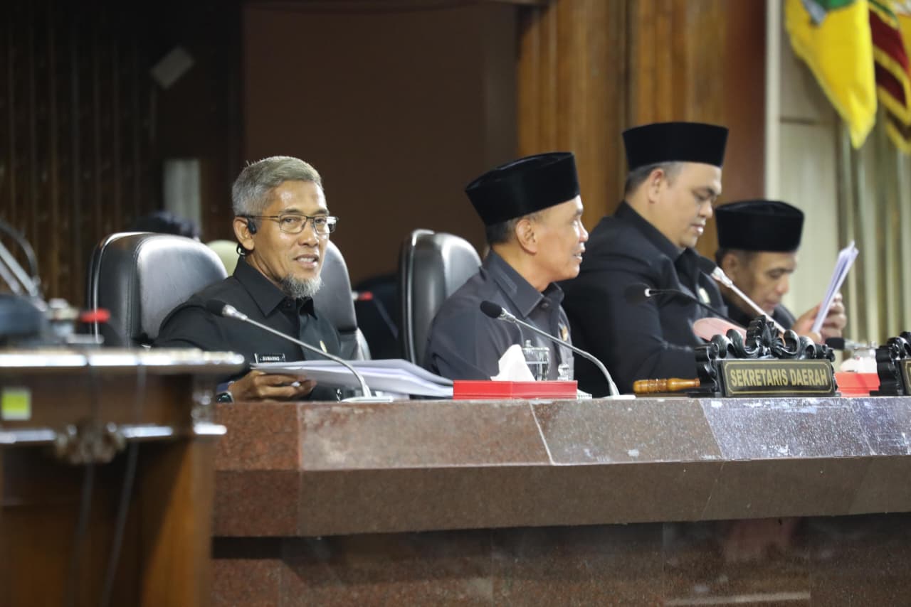 Suasana Rapat Paripurna DPRD Jawa Tengah terkait pembahasan pengusulan Calon Daerah Otonom Baru Brebes Selatan, Kamis 30 Juli 2026 (foto: Pempro Jateng)