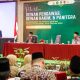 Menteri Agama Nasaruddin Umar saat memberikan arahan dalam pengukuhan Dewan Pengawas dan Dewan Hakim MTQ Nasional XXXI di Grand Candi Hotel Semarang (foto: Pemprov Jateng)