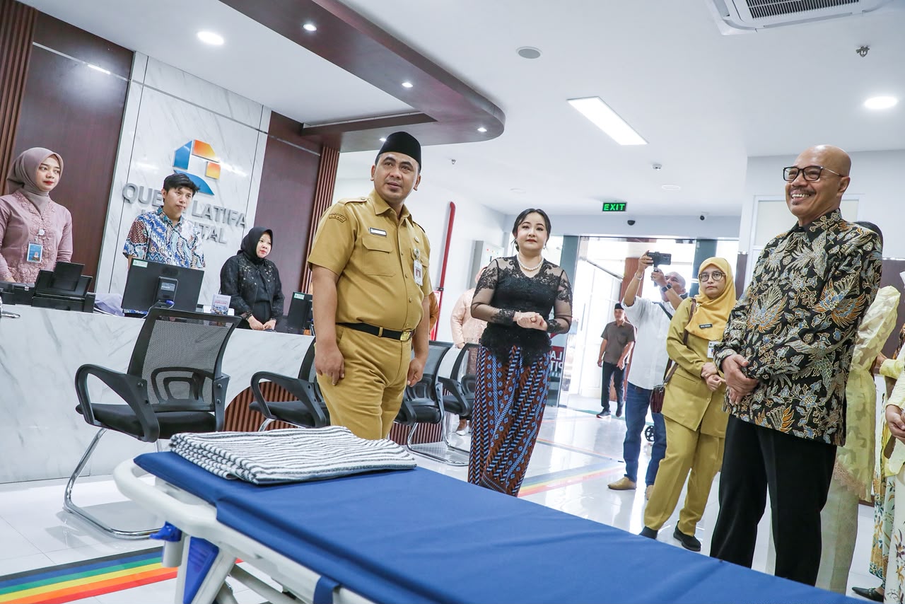 Wakil Gubernur Jawa Tengah Taj Yasin Maimoen dalam peresmian Queen Latifa Hospital di Kota Semarang, Selasa, 15 September 2026 (foto: Pemprov Jateng)
