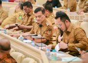 Gubernur Jawa Tengah Ahmad Luthfi menyampaikan pandangan usai RDP Komisi II DPR RI terkait RUU Reforma Agraria di Gedung DPR RI, Jakarta, Selasa, 15 September 2026 (foto: Pemprov Jateng)